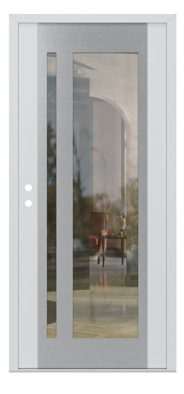 Belldinni Diamond C15 White Modern Exterior Door