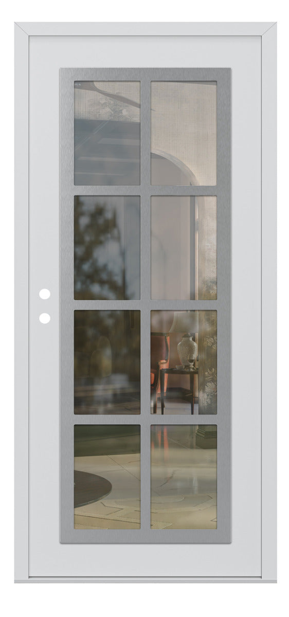 Belldinni Diamond C16 White Modern Exterior Door
