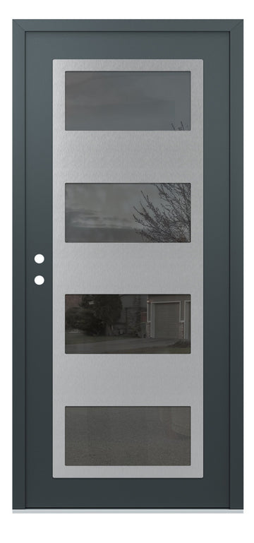 Belldinni Diamond C2 Anthracite Modern Exterior Door