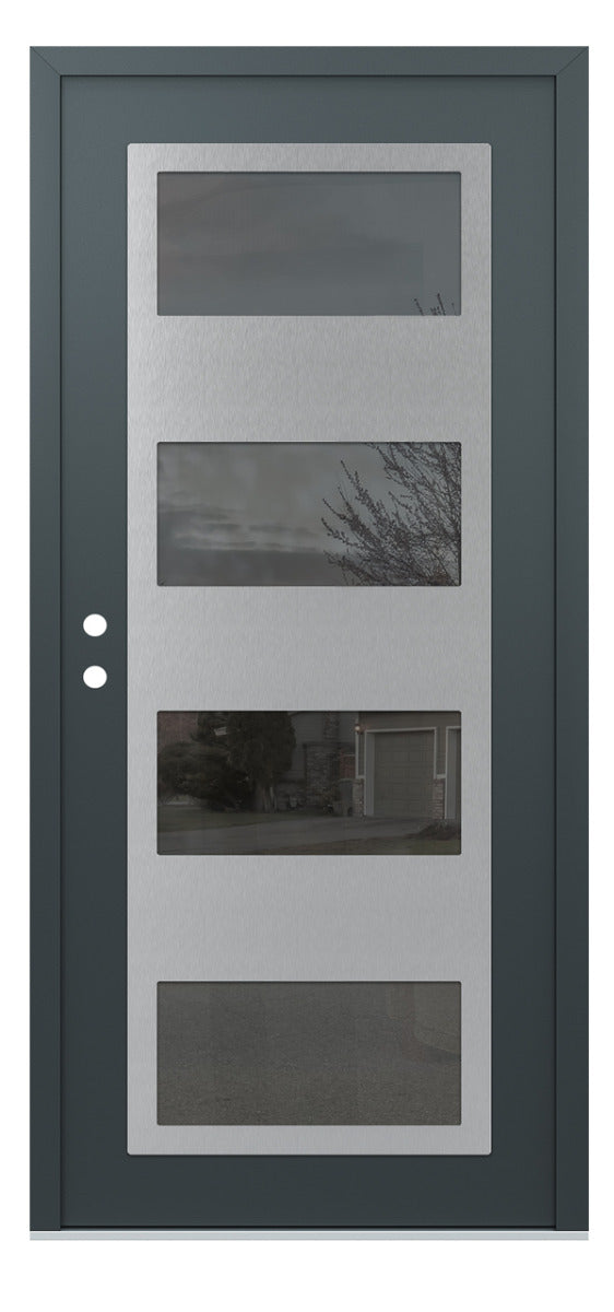 Belldinni Diamond C2 Anthracite Modern Exterior Door