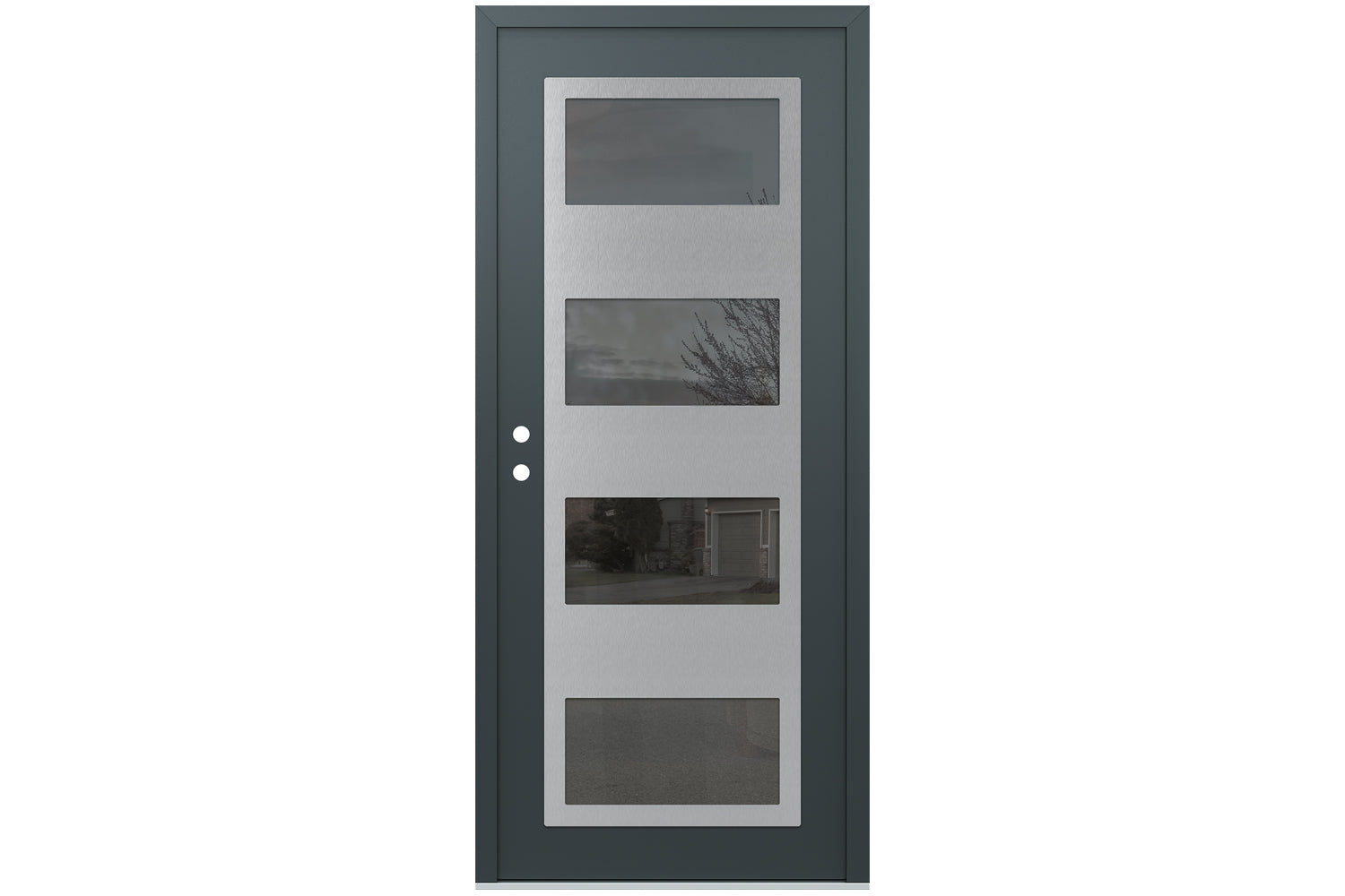 Belldinni Diamond C2 Anthracite Modern Exterior Door - Single Door