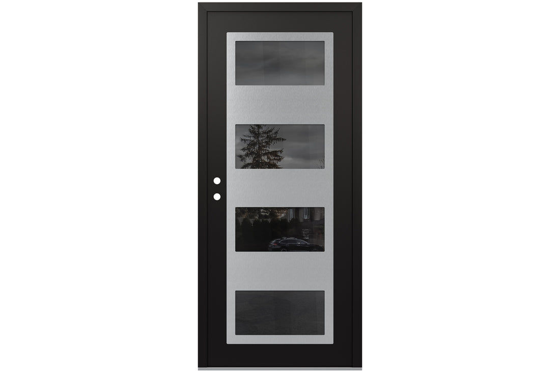 Belldinni Diamond C2 Black Modern Exterior Door - Single Door
