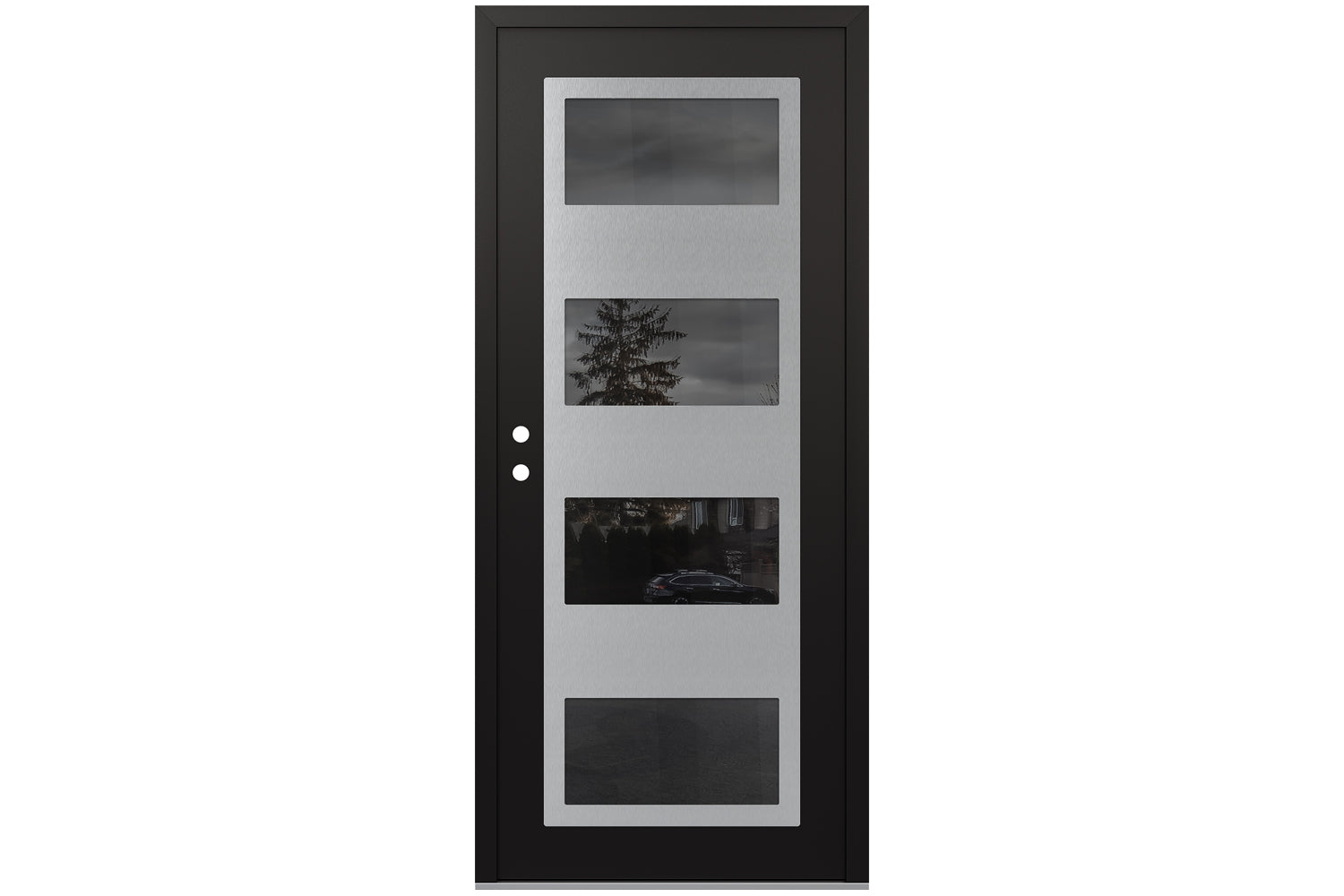 Belldinni Diamond C2 Black Modern Exterior Door - Single Door