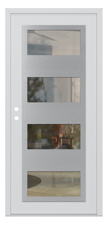 Belldinni Diamond C2 White Modern Exterior Door