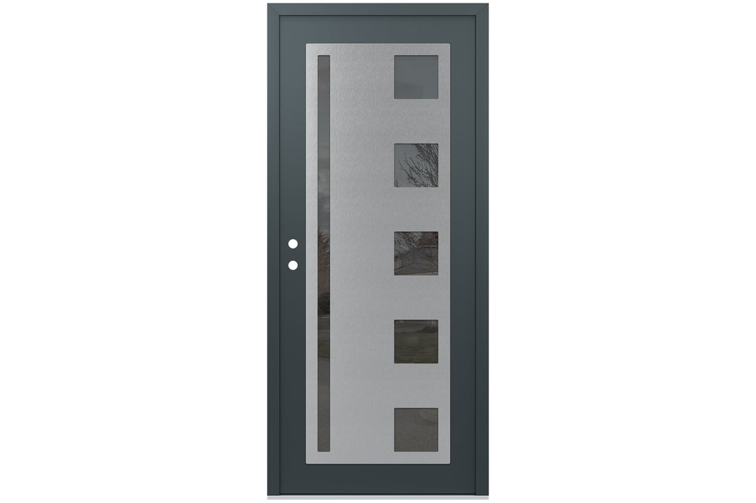 Belldinni Diamond C3 Anthracite Modern Exterior Door - Single Door