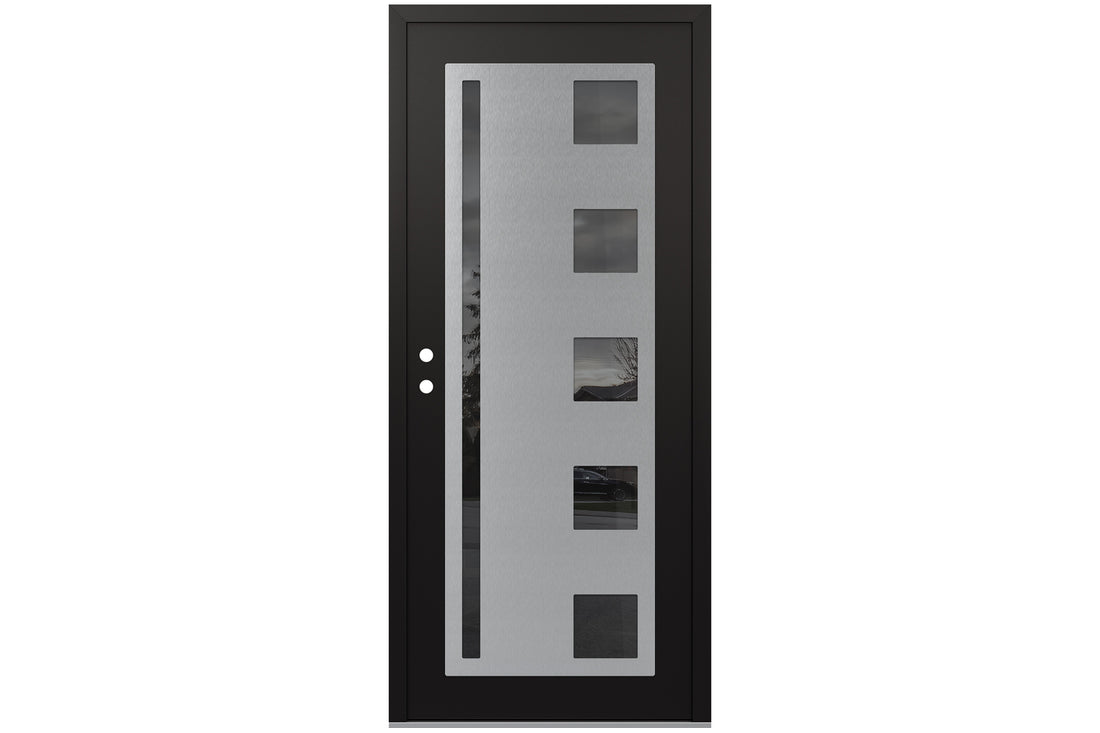 Belldinni Diamond C3 Black Modern Exterior Door - Single Door
