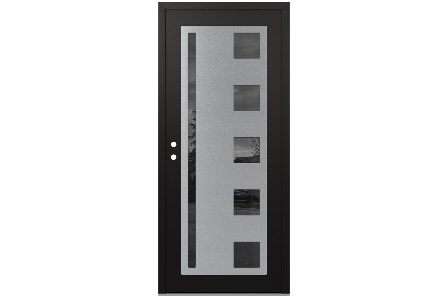 Belldinni Diamond C3 Black Modern Exterior Door - Single Door
