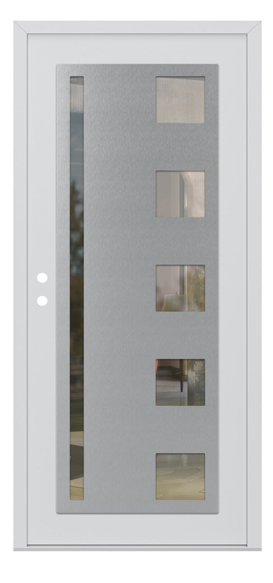 Belldinni Diamond C3 White Modern Exterior Door