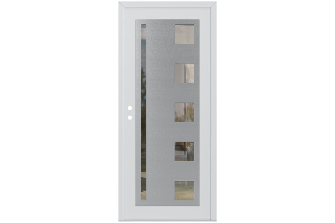 Belldinni Diamond C3 White Modern Exterior Door - Single Door