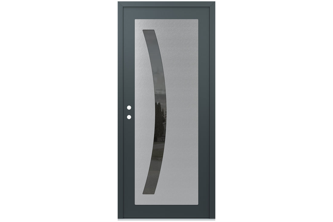Belldinni Diamond C4 Anthracite Modern Exterior Door - Single Door