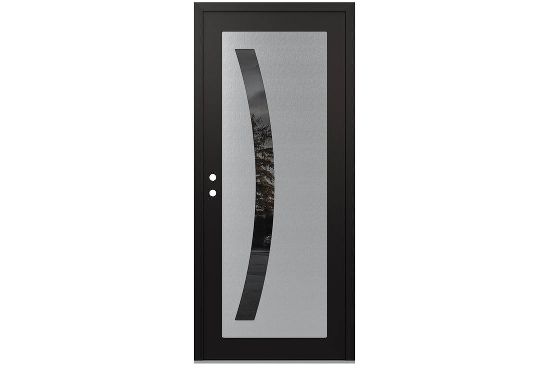Belldinni Diamond C4 Black Modern Exterior Door - Single Door