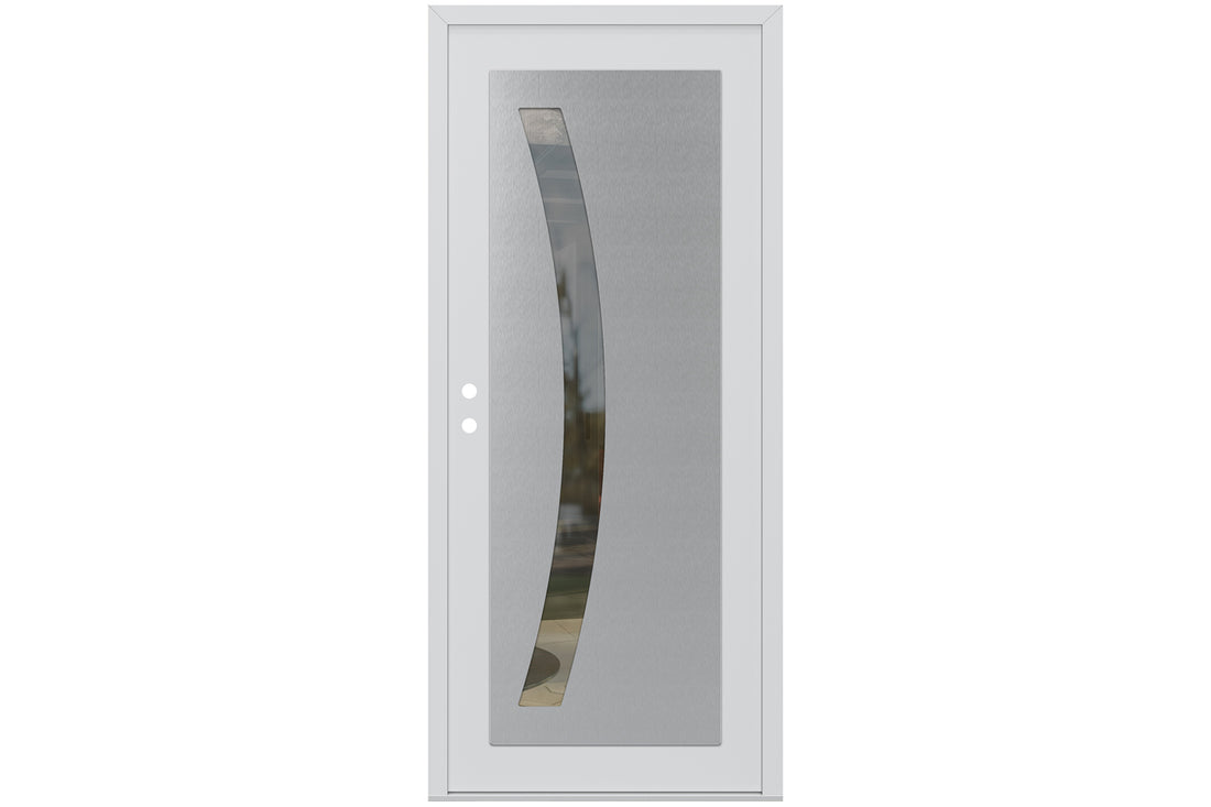 Belldinni Diamond C4 White Modern Exterior Door