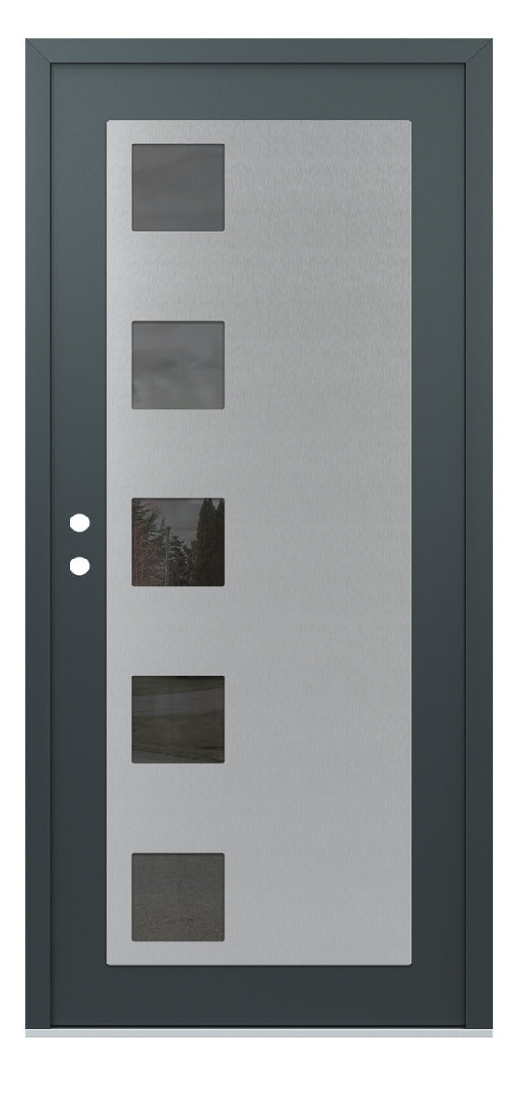 Belldinni Diamond C5 Anthracite Modern Exterior Door