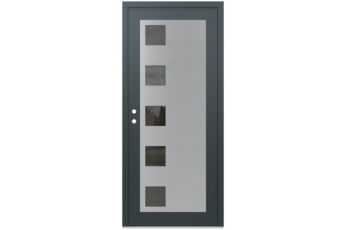 Belldinni Diamond C5 Anthracite Modern Exterior Door