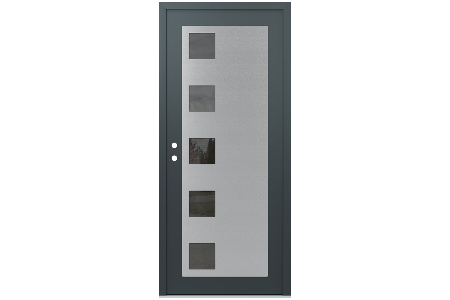 Belldinni Diamond C5 Anthracite Modern Exterior Door