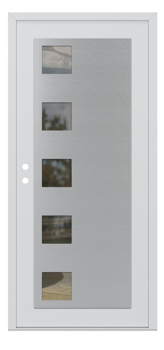 Belldinni Diamond C5 White Modern Exterior Door