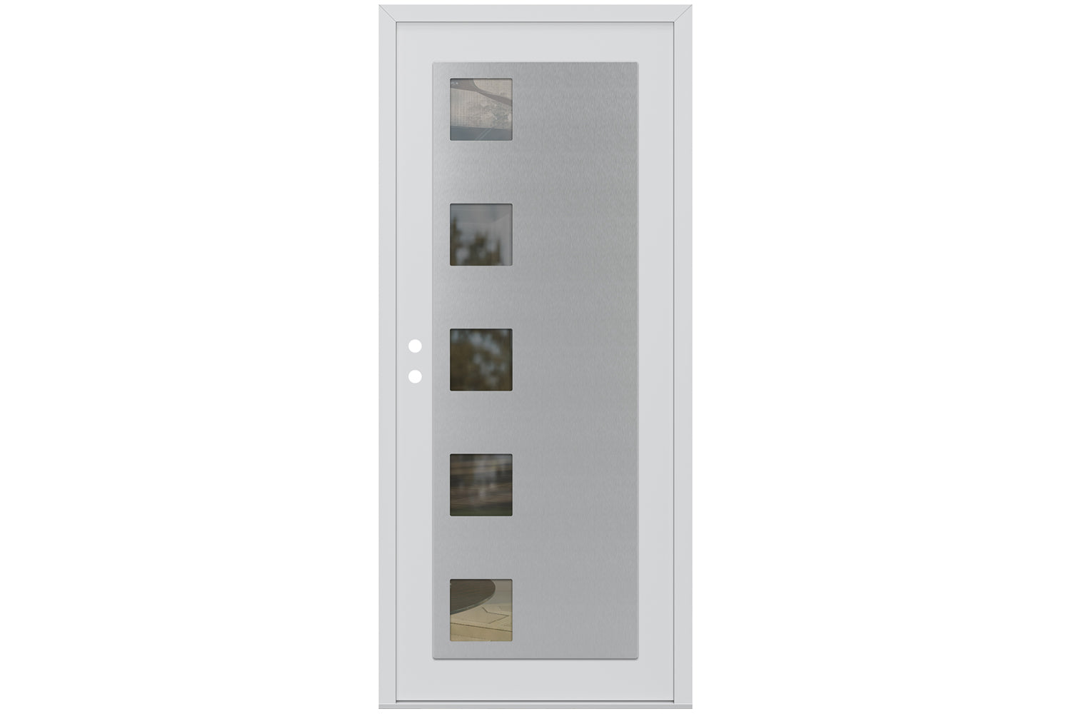 Belldinni Diamond C5 White Modern Exterior Door