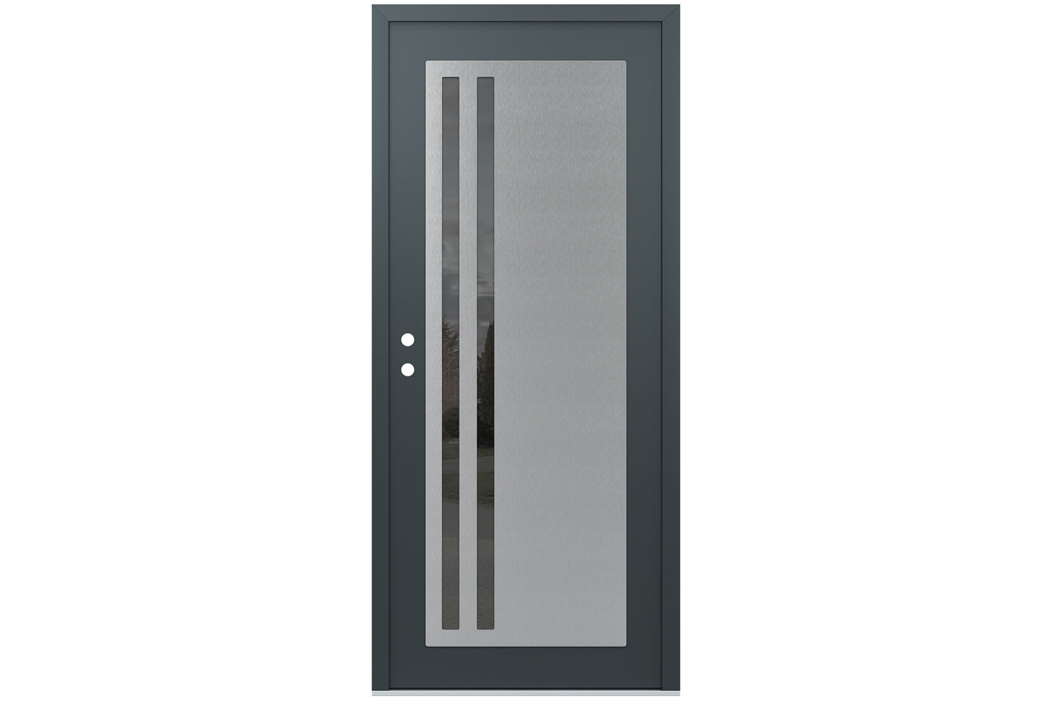 Belldinni Diamond C6 Anthracite Modern Exterior Door