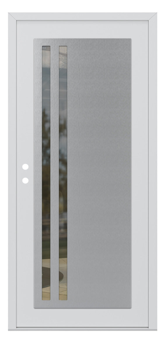 Belldinni Diamond C6 White Modern Exterior Door