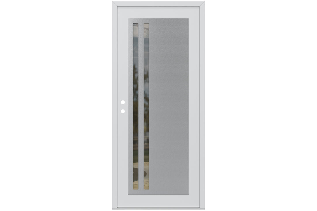 Belldinni Diamond C6 White Modern Exterior Door
