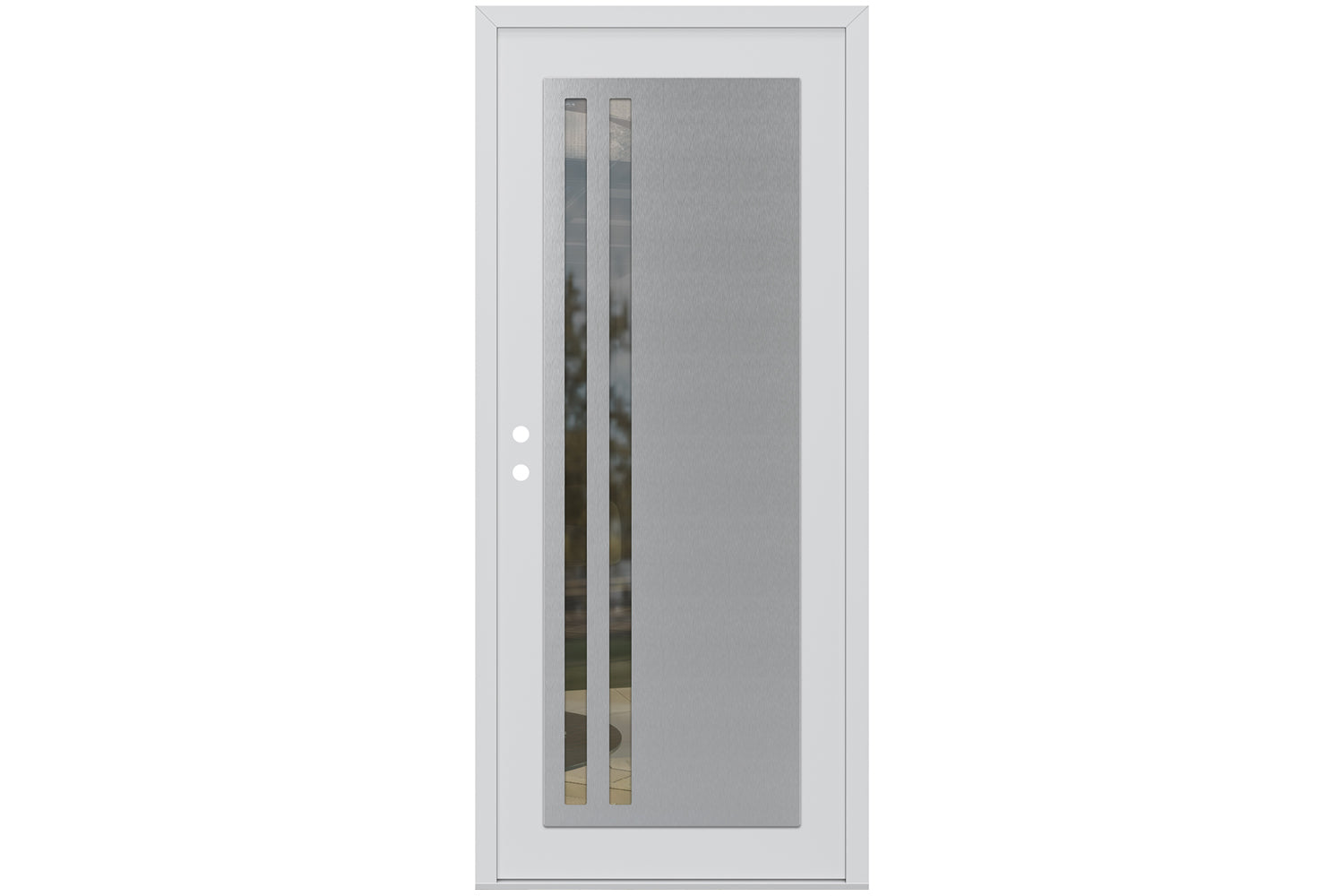 Belldinni Diamond C6 White Modern Exterior Door