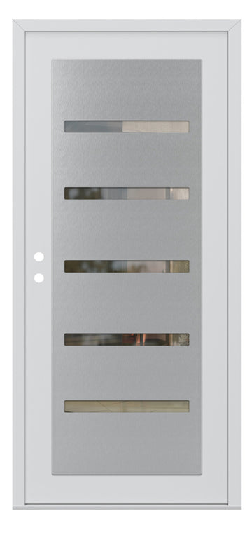 Belldinni Diamond C7 White Modern Exterior Door