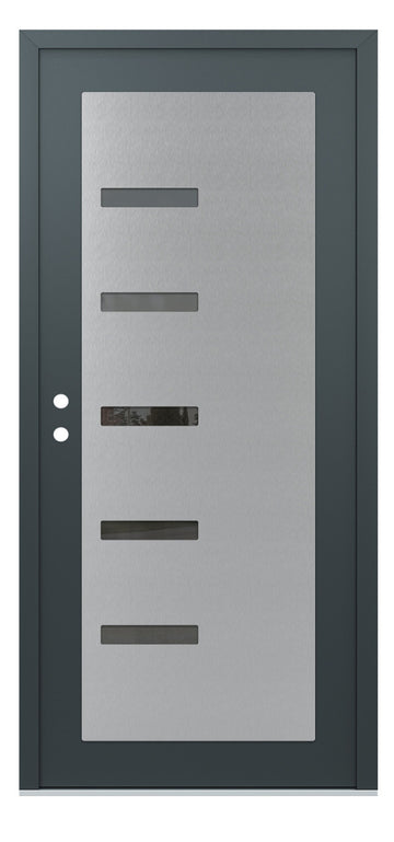 Belldinni Diamond C8 Anthracite Modern Exterior Door