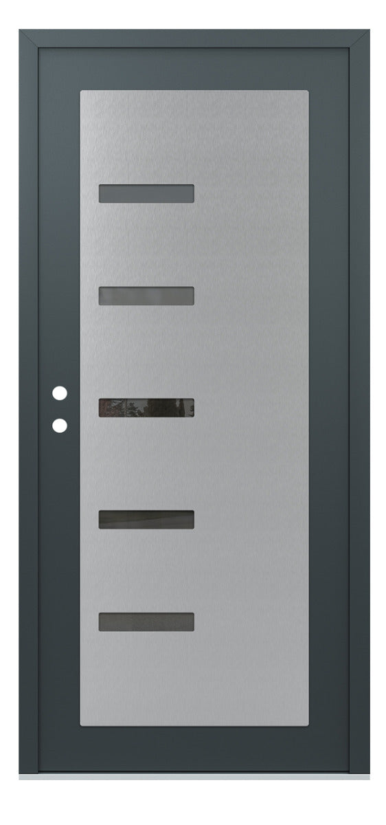 Belldinni Diamond C8 Anthracite Modern Exterior Door
