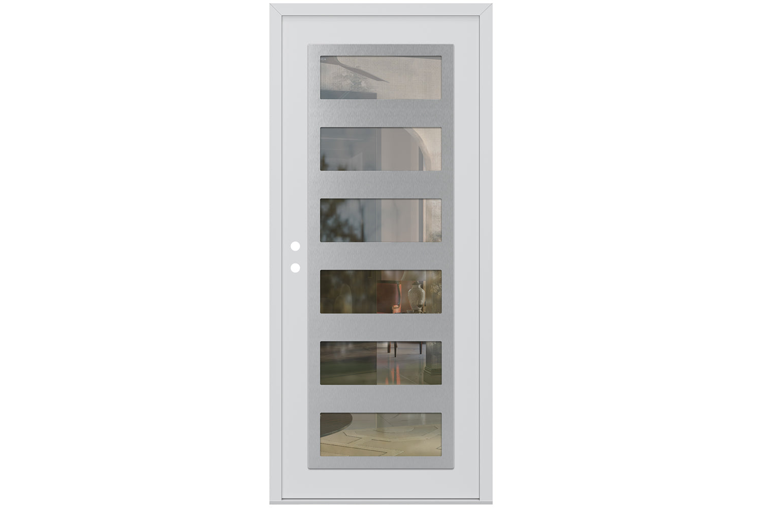 Belldinni Diamond C9 White Modern Exterior Door