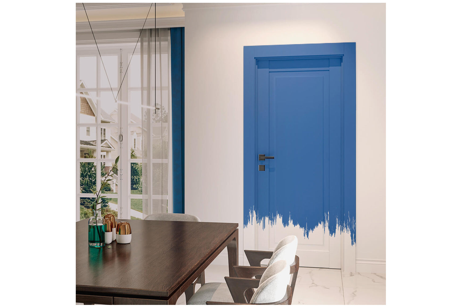 Belldinni CA 1 Primed Modern Interior Door