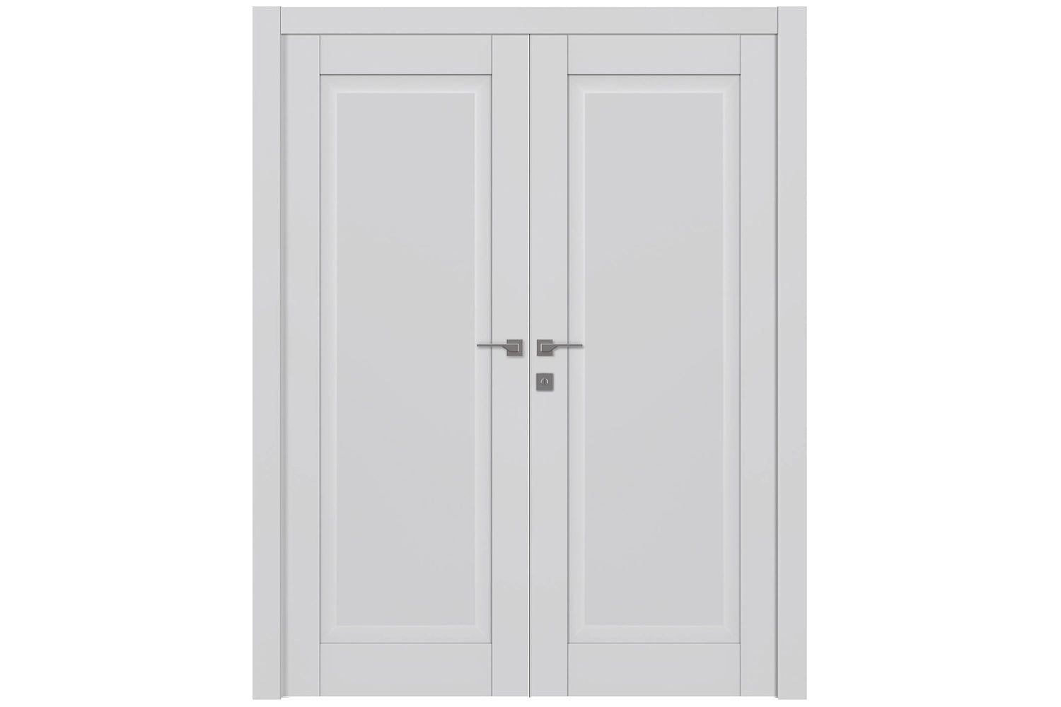 Belldinni CA 1 Primed Modern Interior Door - Double Door
