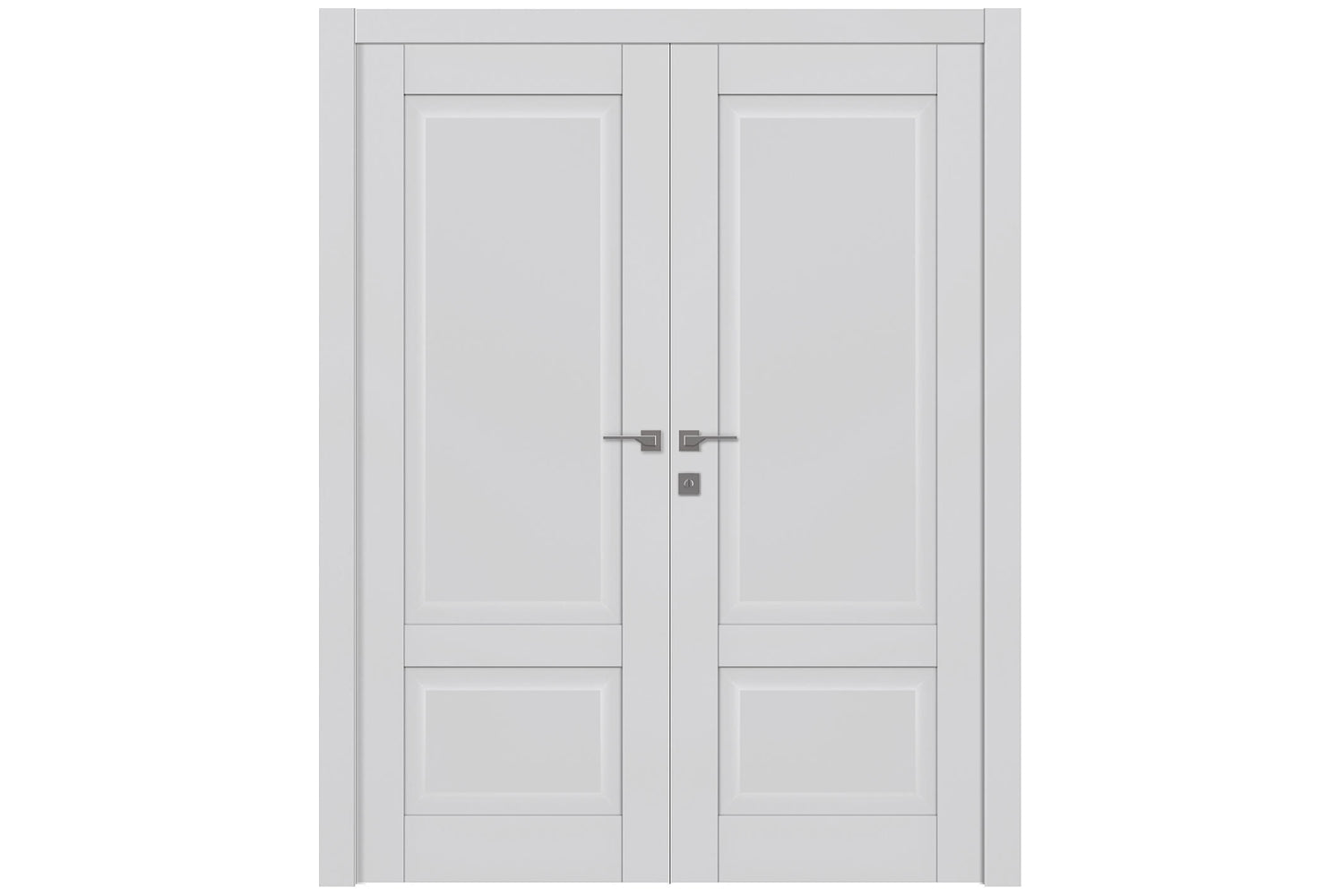 Belldinni CA 2 Primed Modern Interior Door - Double Door