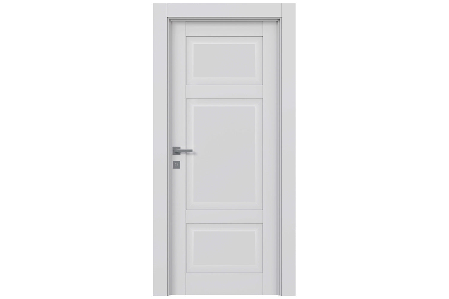 Belldinni CA 3 Primed Modern Interior Door - Single Door