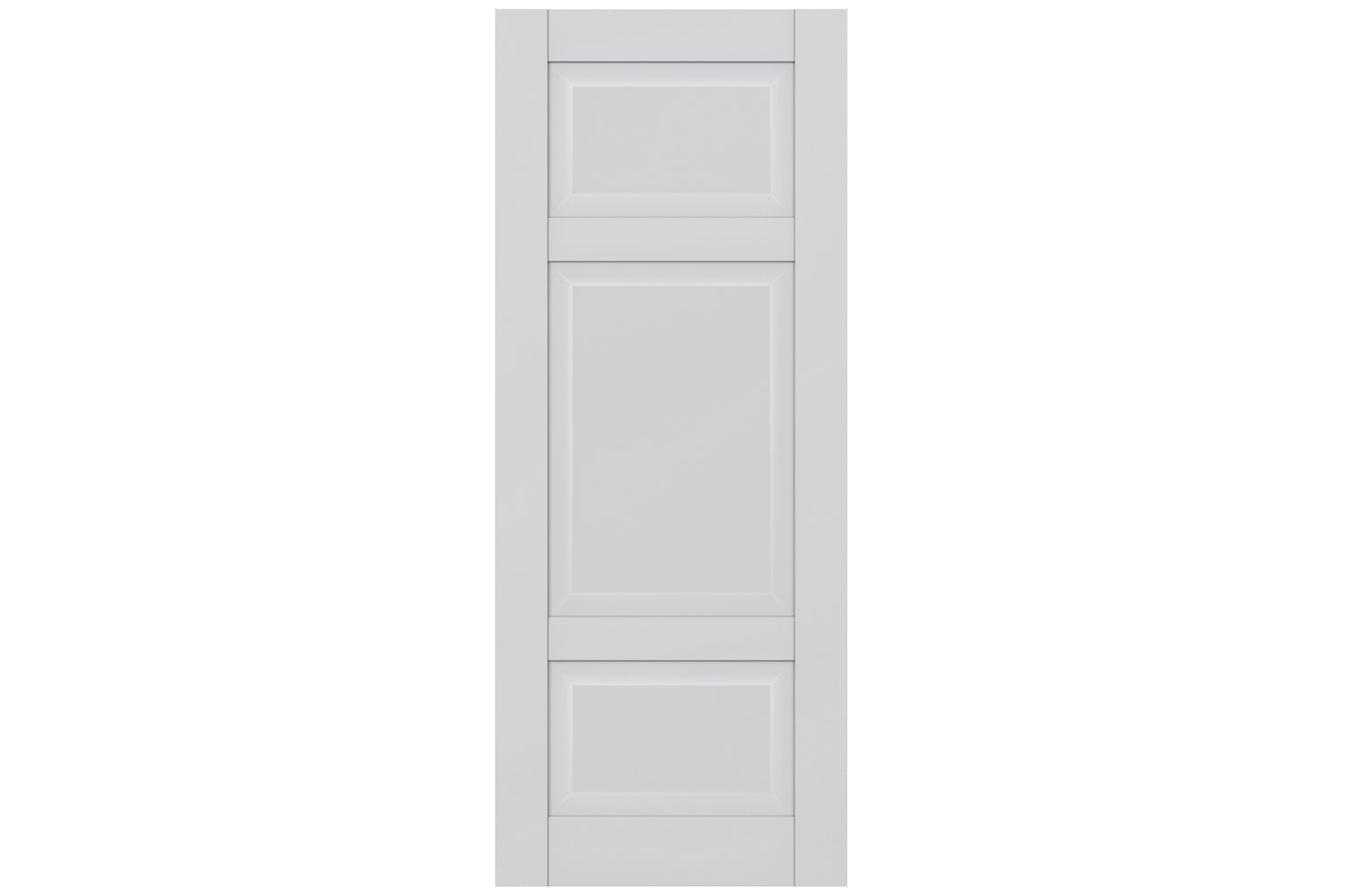 Belldinni CA 3 Primed Modern Interior Door - Slab