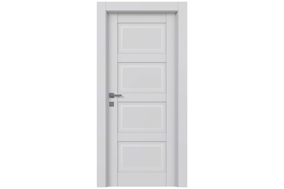 Belldinni CA 4 Primed Modern Interior Door - Single Door