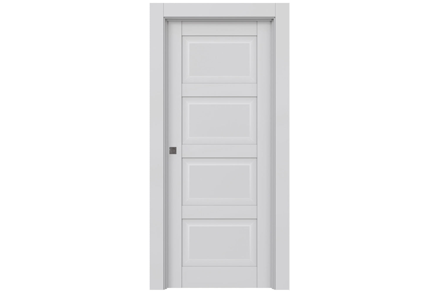 Belldinni CA 4 Primed Modern Interior Door - Single Pocket