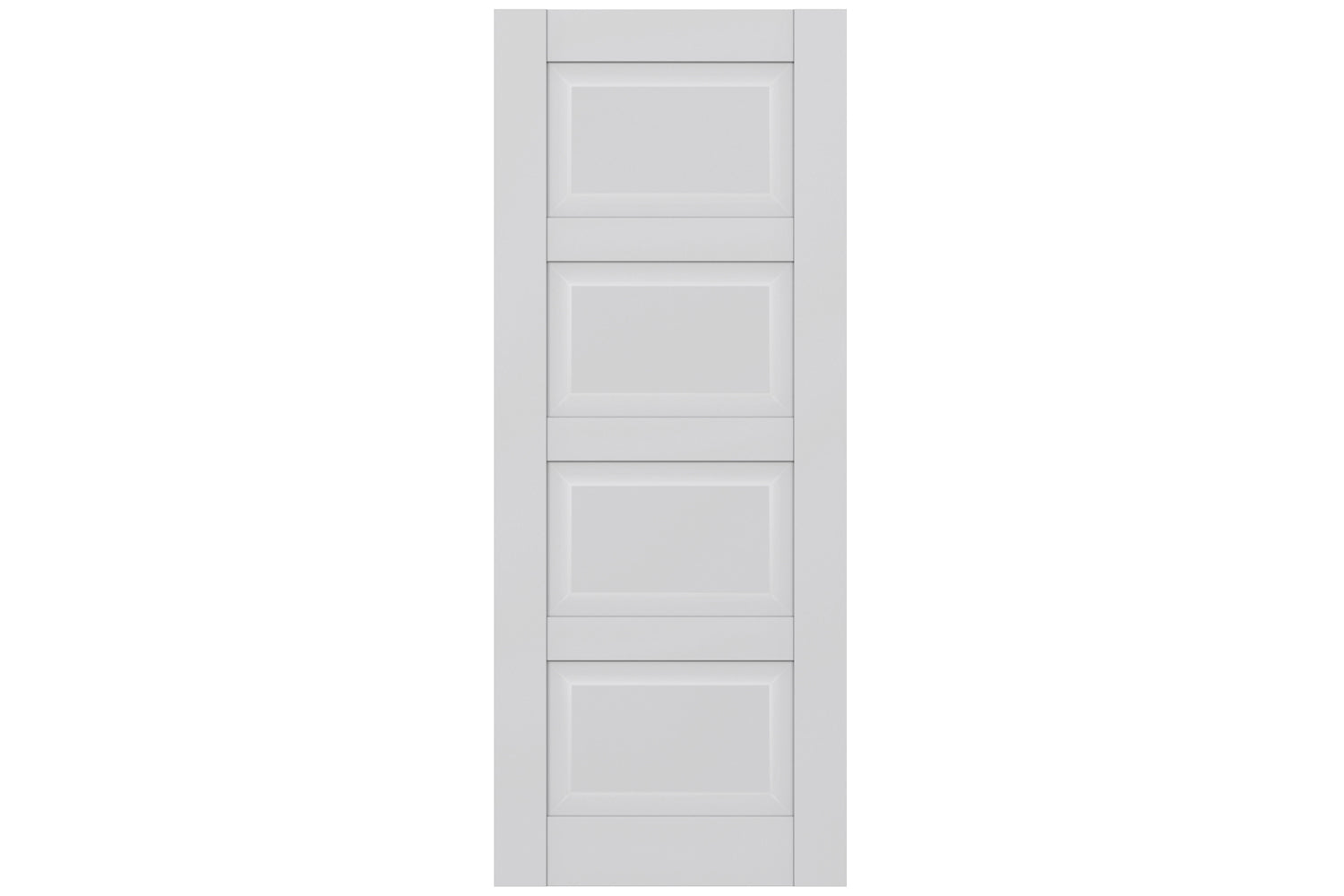 Belldinni CA 4 Primed Modern Interior Door - Slab