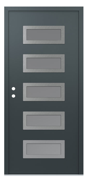 Belldinni Diamond D1 Anthracite Modern Exterior Door