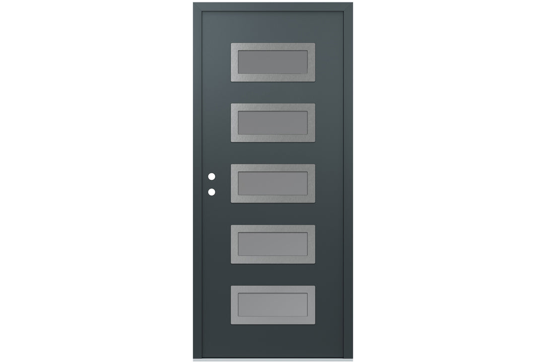 Belldinni Diamond D1 Anthracite Modern Exterior Door