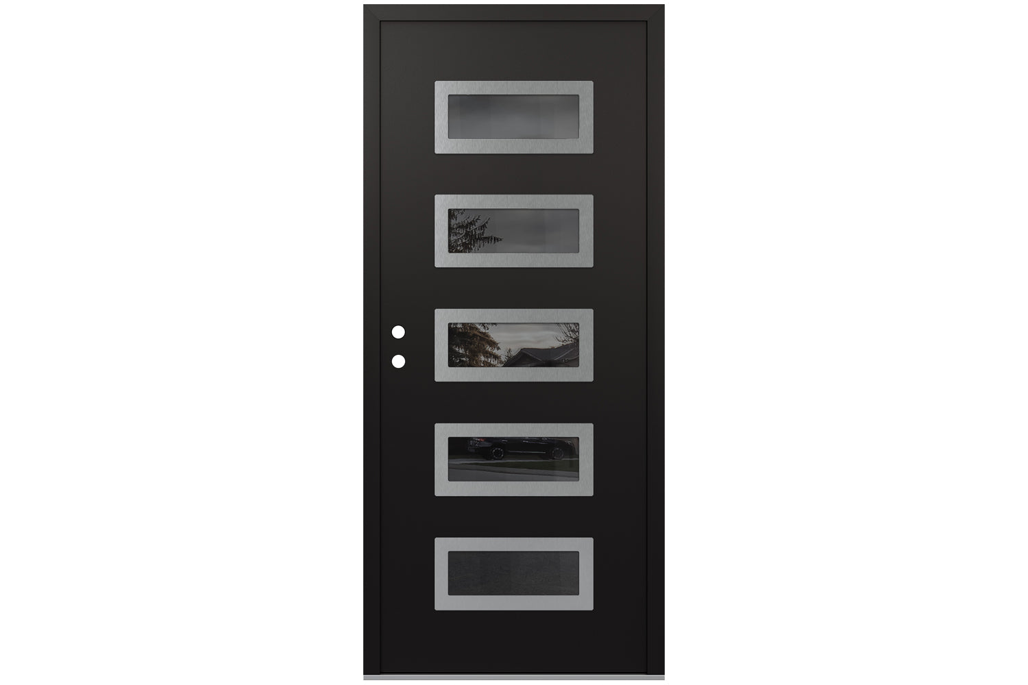 Belldinni Diamond D1 Black Modern Exterior Door