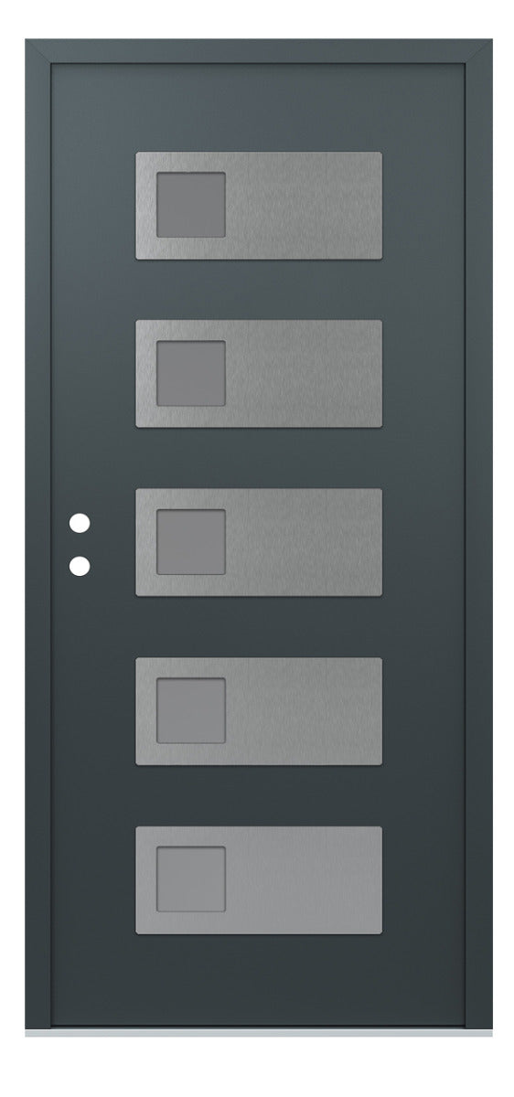 Belldinni Diamond D2 Anthracite Modern Exterior Door
