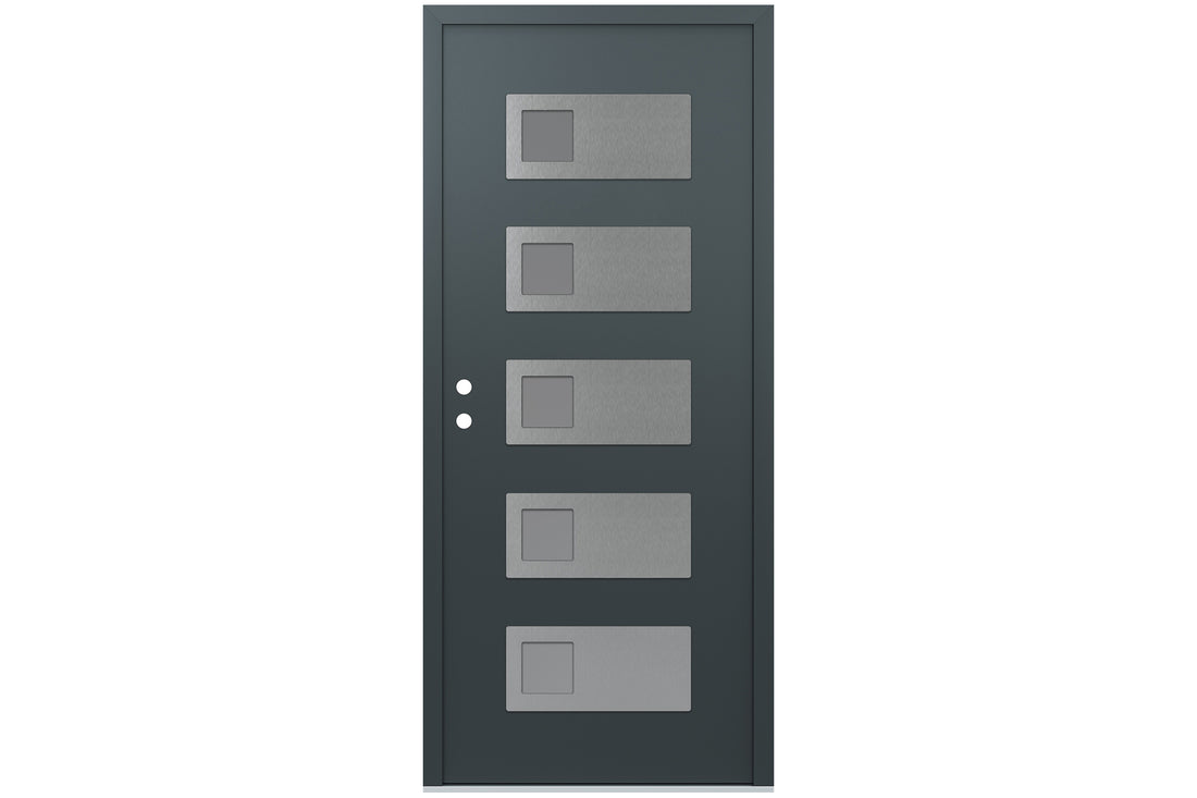 Belldinni Diamond D2 Anthracite Modern Exterior Door