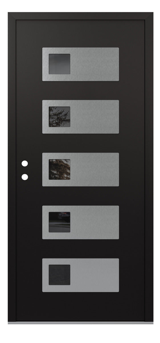 Belldinni Diamond D2 Black Modern Exterior Door