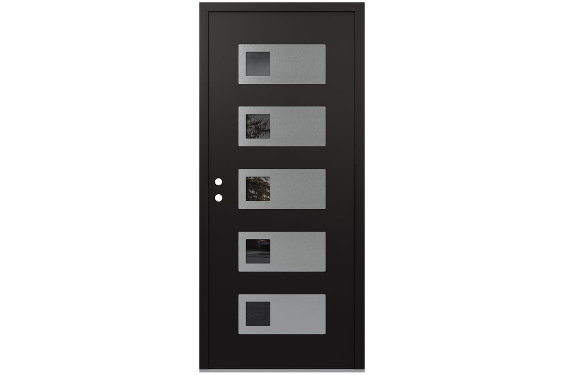 Belldinni Diamond D2 Black Modern Exterior Door
