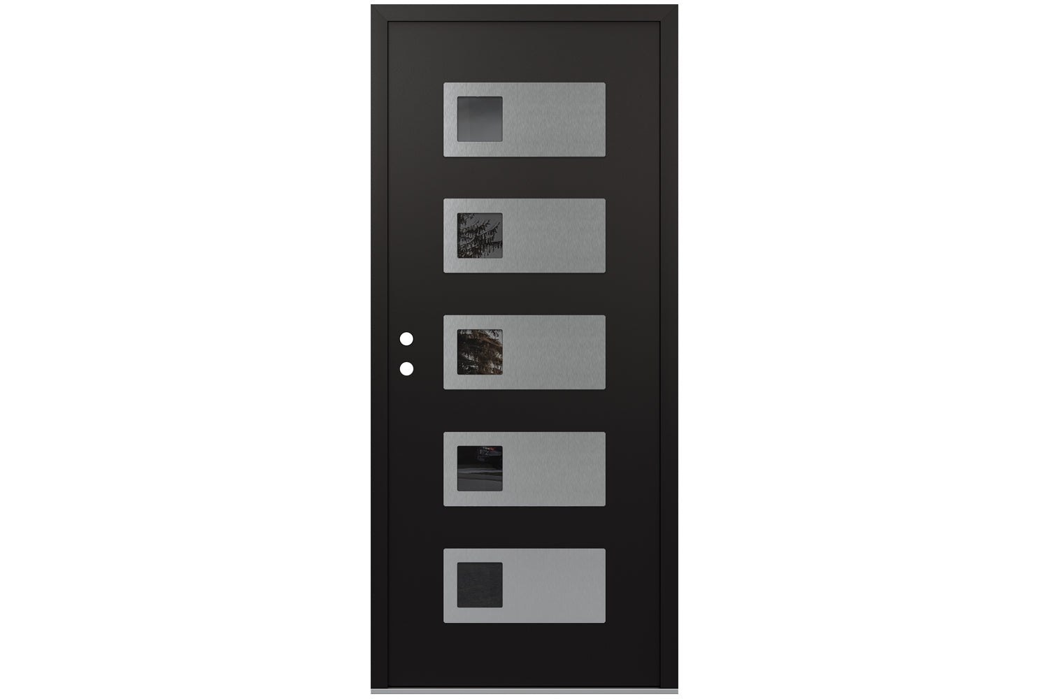 Belldinni Diamond D2 Black Modern Exterior Door