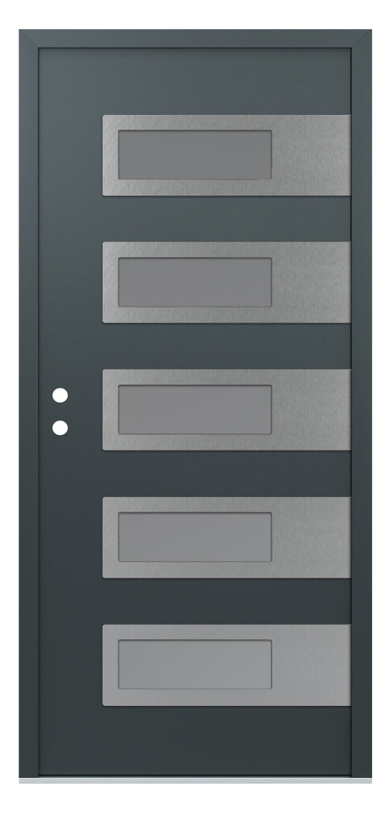 Belldinni Diamond D3 Anthracite Modern Exterior Door