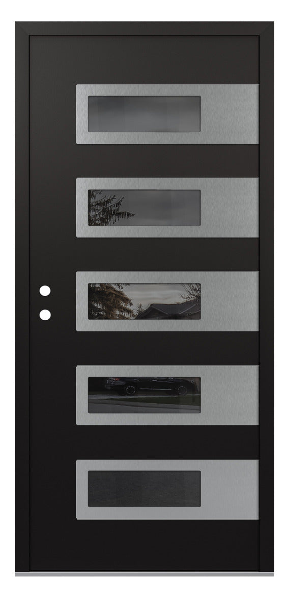 Belldinni Diamond D3 Black Modern Exterior Door