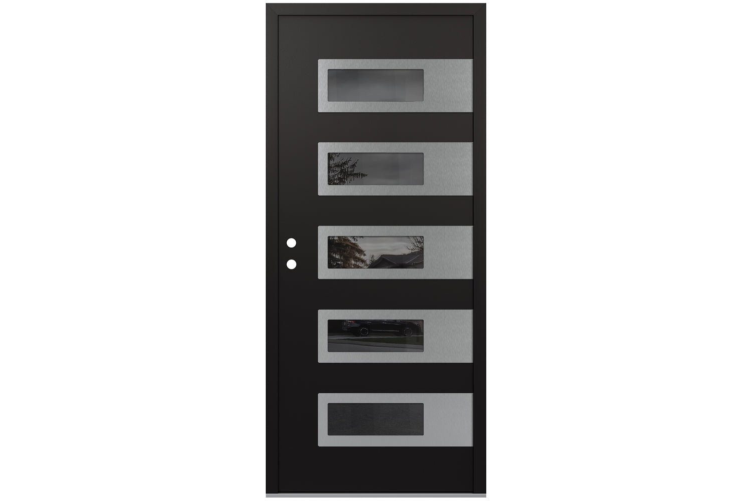 Belldinni Diamond D3 Black Modern Exterior Door