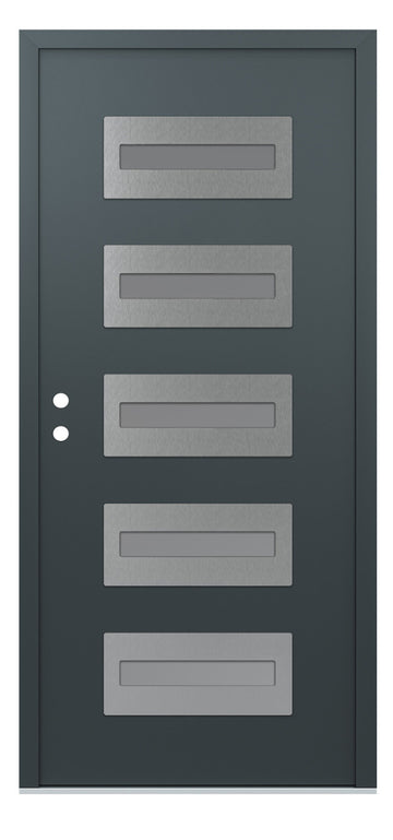 Belldinni Diamond D4 Anthracite Modern Exterior Door