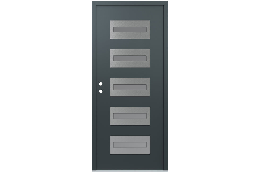 Belldinni Diamond D4 Anthracite Modern Exterior Door